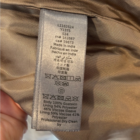 $698 NWT John Varvatos Suede Jacket 48 Tan Men's Lionell Leather Button Shirt - Picture 8 of 13